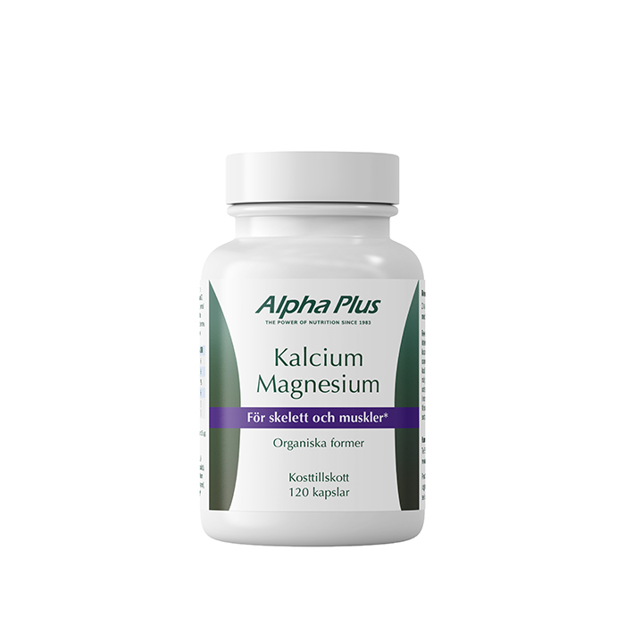 Kalsium Magnesium 120 kapsler