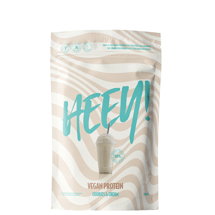 Vegansk Protein Cookies & Cream 500 g