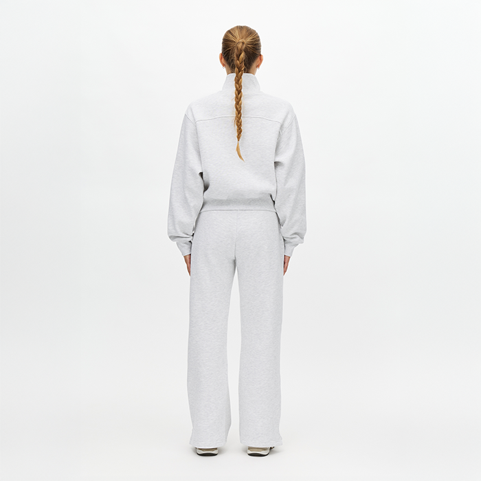 Base Half‑Zip Lys Gr&aring;