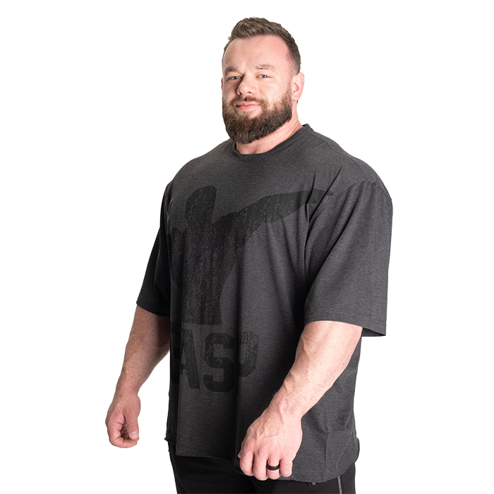 Archer Iron Tee, Dark Grey Melange
