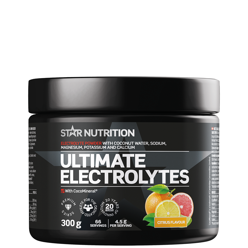 Ultimate Electrolytes V&aelig;skeerstatning 300 g citrus