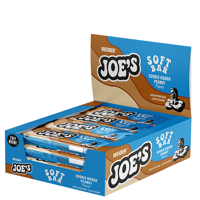 12 x JOE'S Soft Proteinbar 50 g cookie_dough