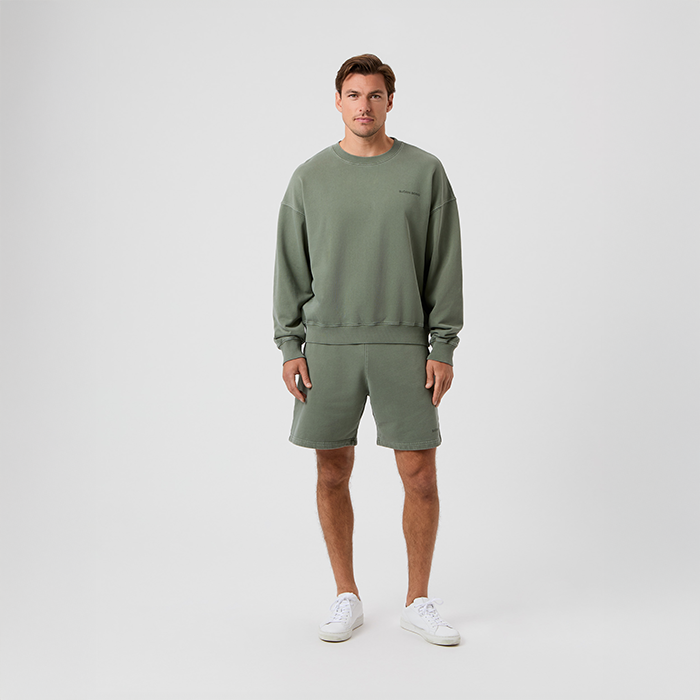 Oversized Sweatshirt Gr&oslash;nn