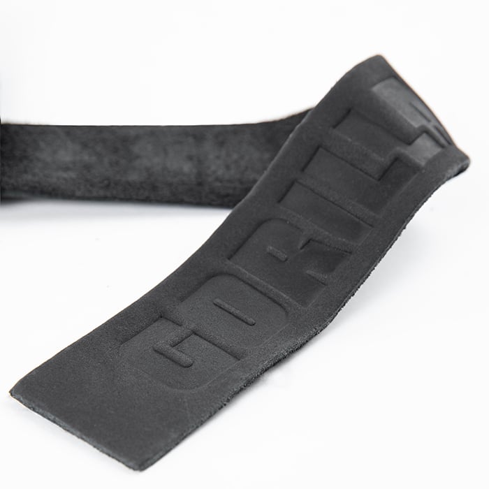 Lifting Straps L&aelig;r Svart