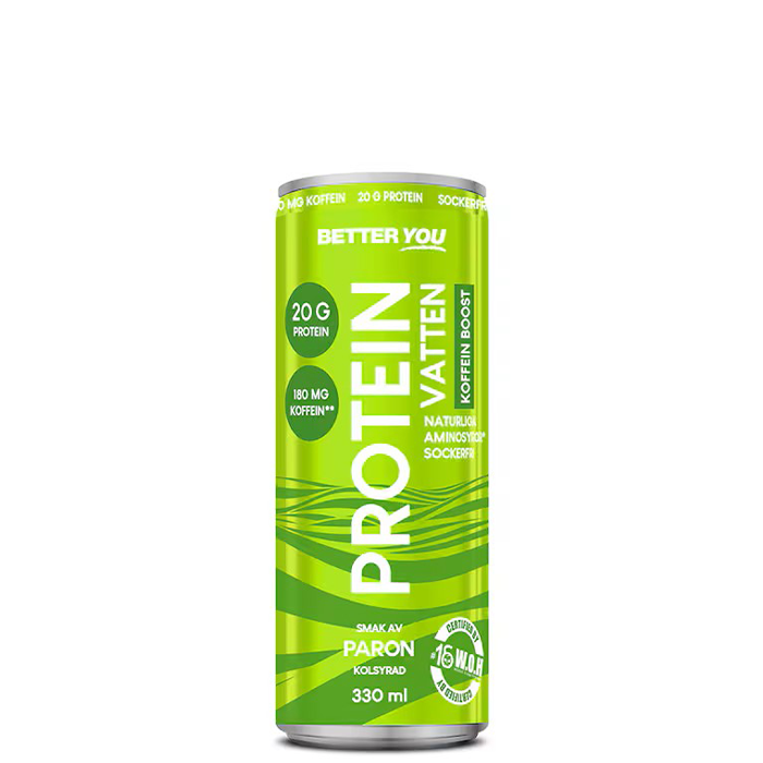 Proteinvann Koffein Pære 330 ml