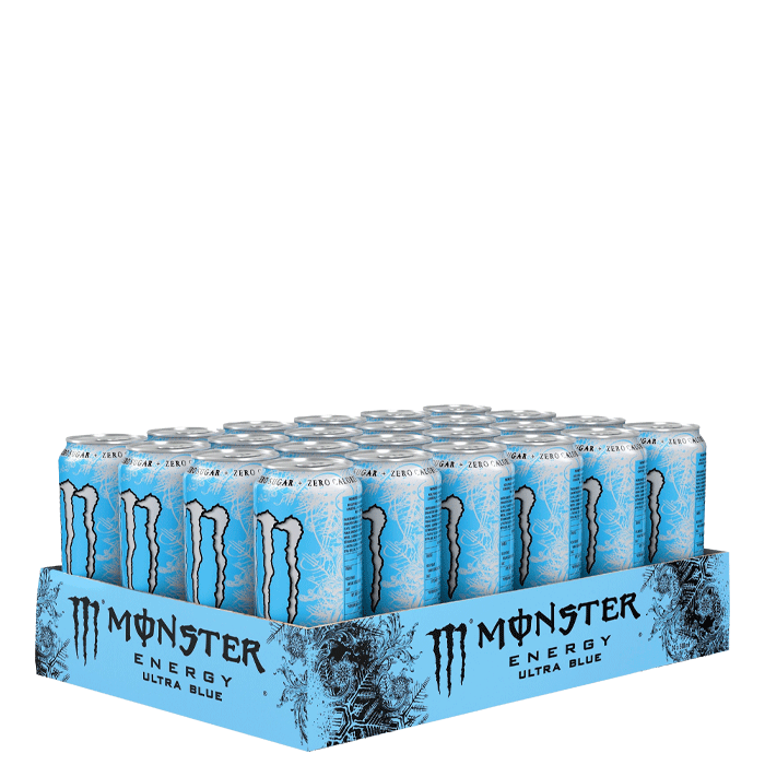 24 x Monster Energy Ultra, 50 cl, Blue