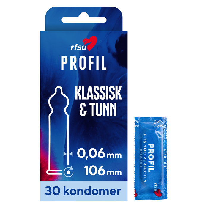 RFSU Profil Kondomer 30-pakning