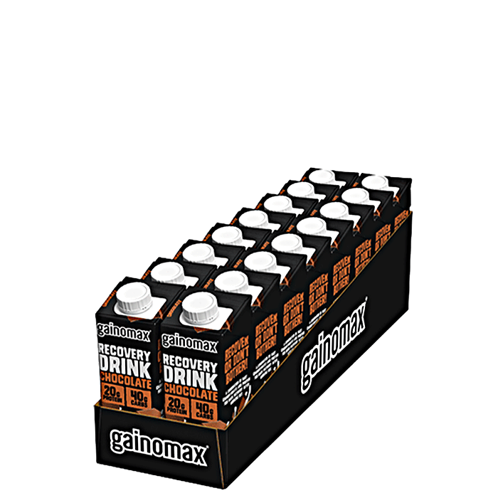 16 x Gainomax Recovery, 250 ml, Chocolate