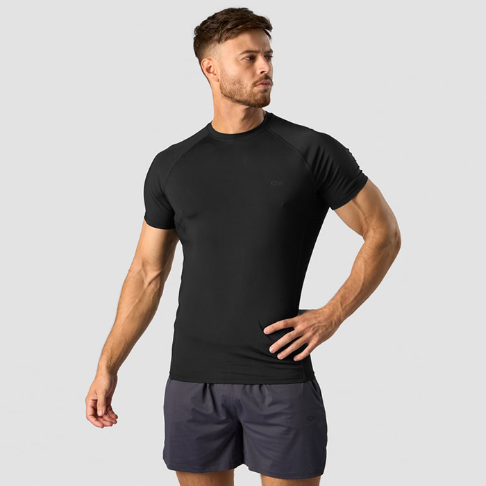 Stride Muscle Fit T-skjorte Menn, Svart