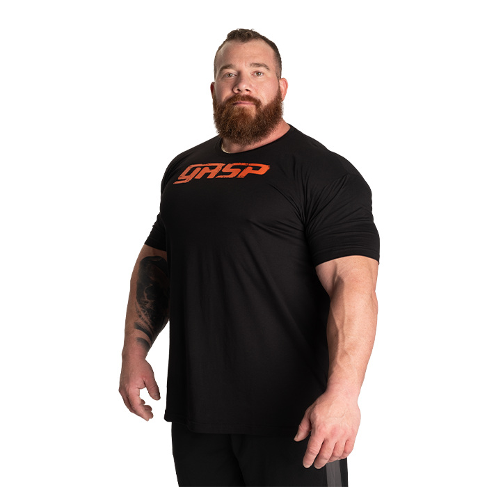 Legacy Gym T-skjorte Svart Orange