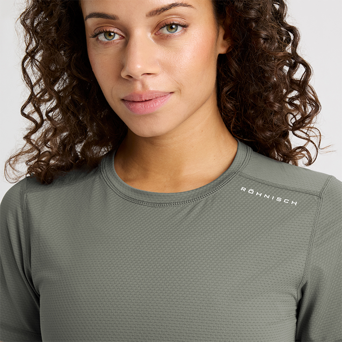 Jacquard T-skjorte Grønn