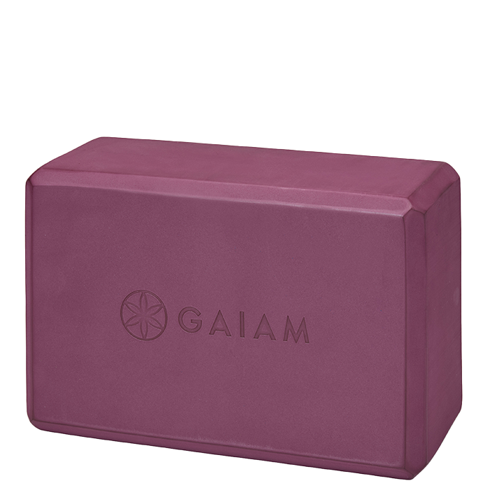Gaiam Midnight Plum Block