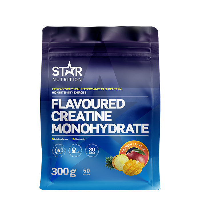 Smaksatt Kreatin Monohydrat 300 g tropical_new