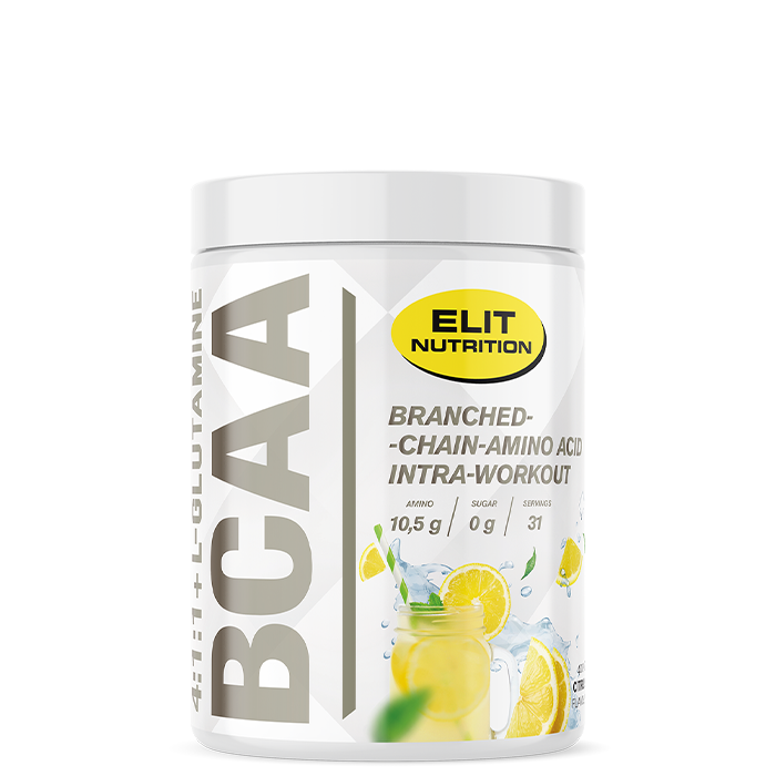 ELIT BCAA 4:1:1 + L-glutamine, 400 g citrus