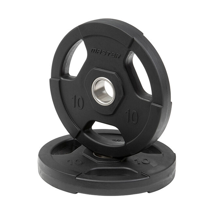 Gummibelagt Vektskive 50 mm 1,25–20 kg