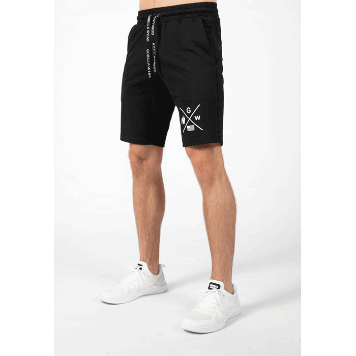 Cisco Shorts, Black/White