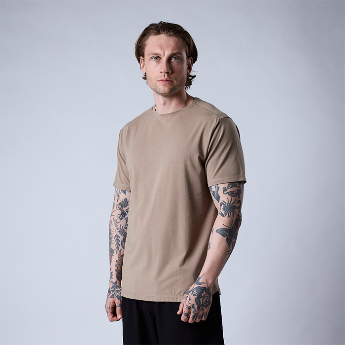 Bamboo T-skjorte Khaki