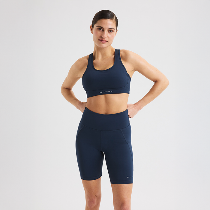 Flattering Sports‑BH Mesh Indigo