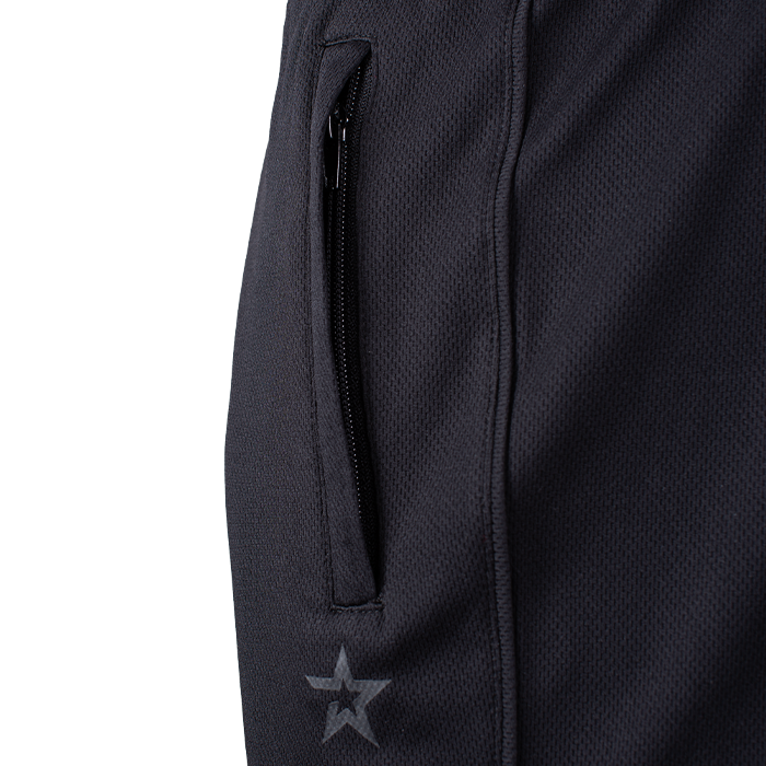 Star Mesh Shorts Svart