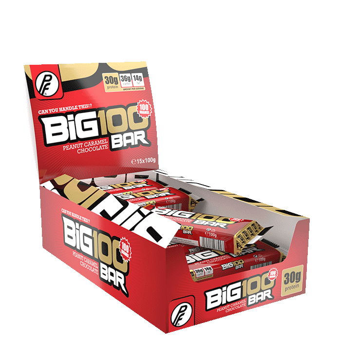 15 x Big 100 Proteinbar 100 g peanott_karamell_sjokolade