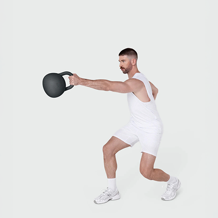 Kettlebell 10 lb 4,5 kg Gr&aring;