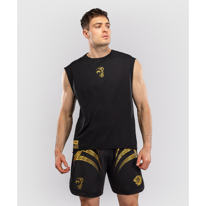 VENUM X MIKE TYSON TIGER Cotton Sleeveless T-Shirt Black/Gold