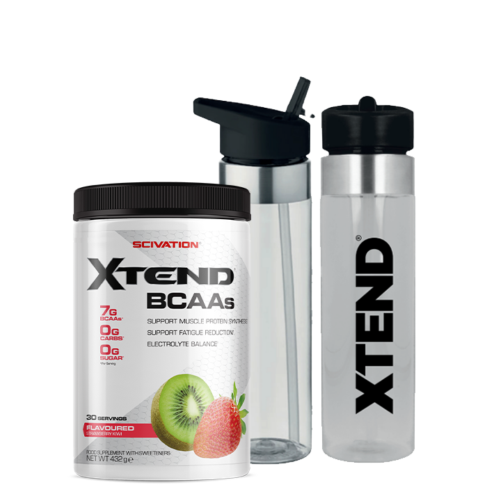 Xtend BCAA, 30 servings + bottle 650 ml