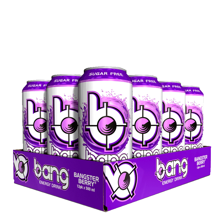 12 x BANG Energy, 50 cl, Bangster Berry