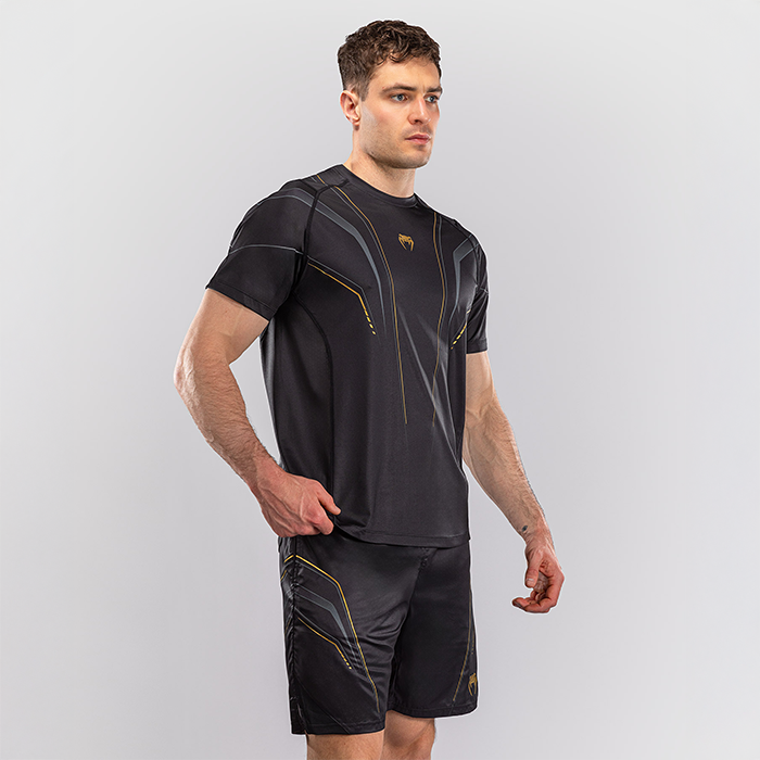 Venum Streamline Dry Tech T-skjorte Svart Gull