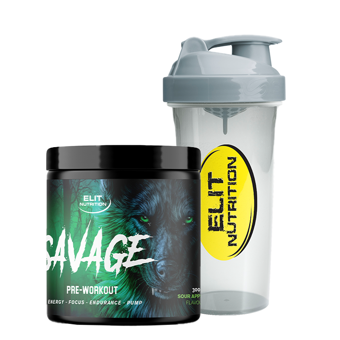 Elit Savage PWO 300 g + Smart Shaker 800 ml