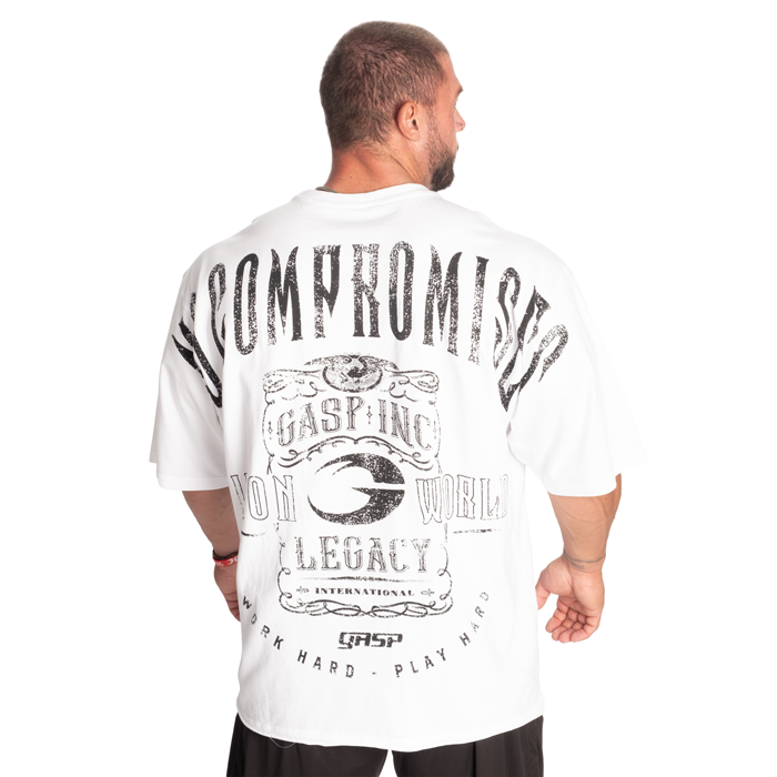 NC Iron T-skjorte Hvit
