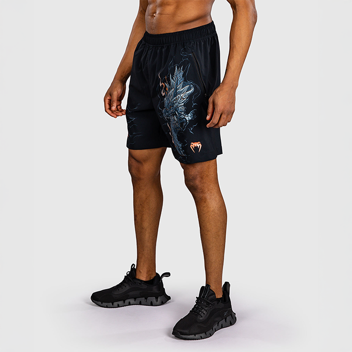 Venum Thunder Dragon Treningsshorts Svart Gr&aring; Kobber