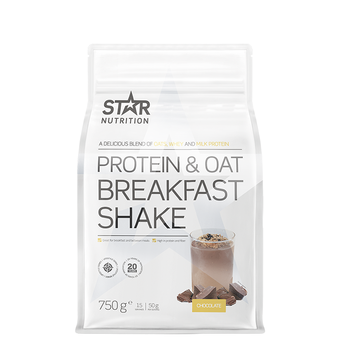 Protein & Havre M&aring;ltidserstatning Shake 750 g chocolate