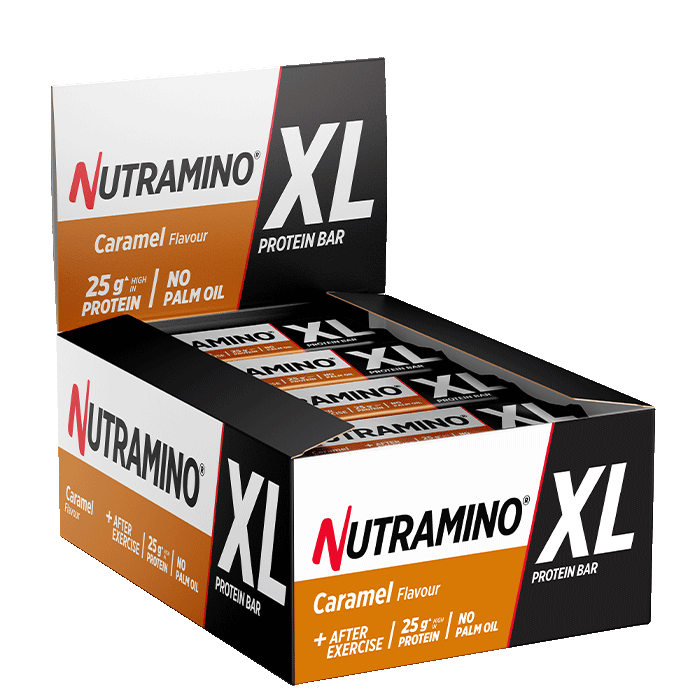 16 x XL Proteinbar 74 g caramel