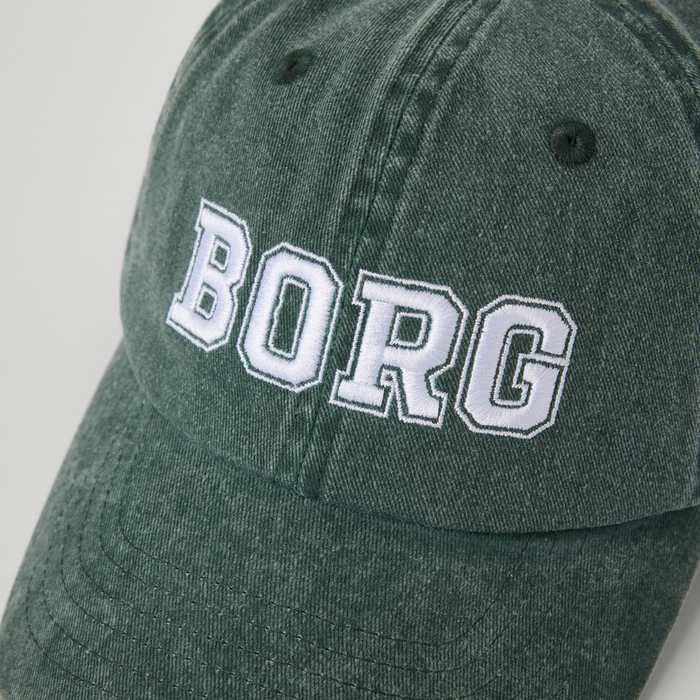 Borg Washed Bold Logo Caps Gr&oslash;nn