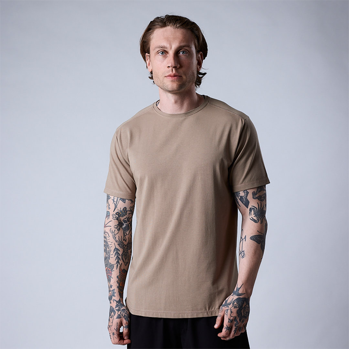 Bamboo T-skjorte Khaki