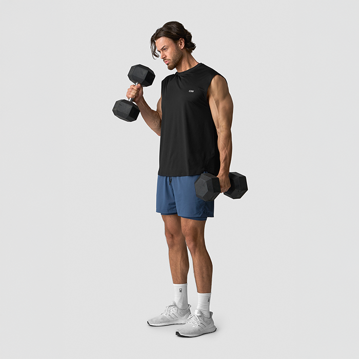 Stride Sleeveless T-skjorte Svart