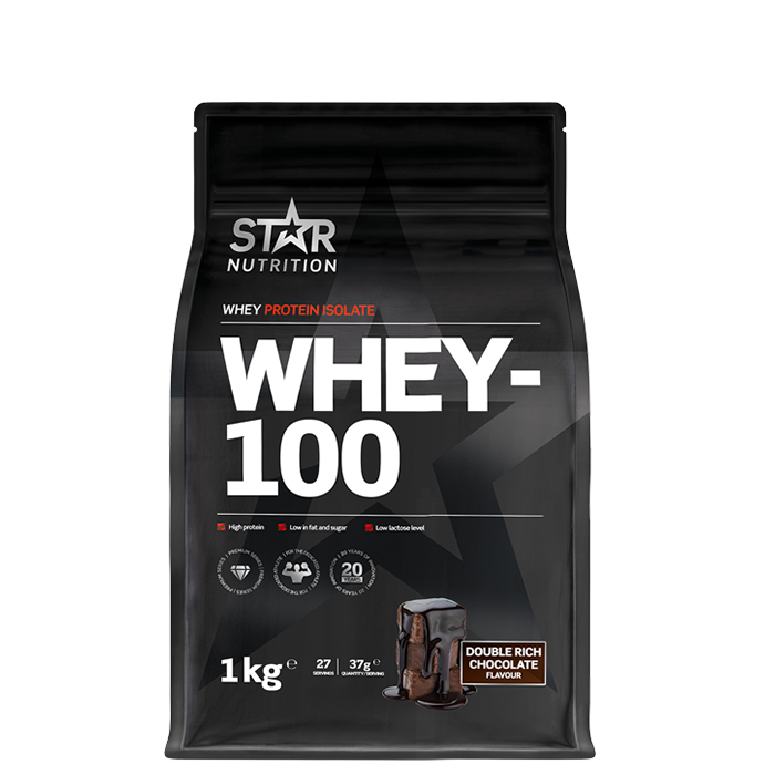 Whey-100 Myseprotein 1 kg vanillapear