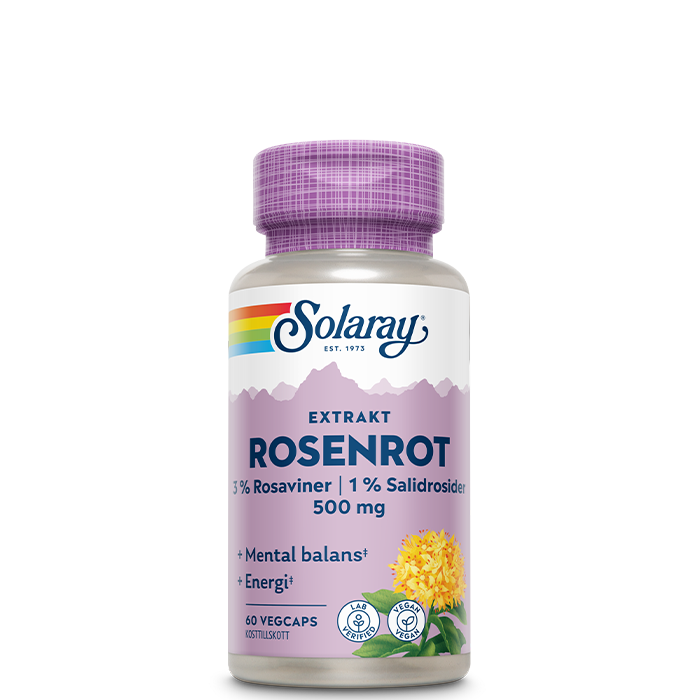 Solaray Rosenrot 60 kapsler