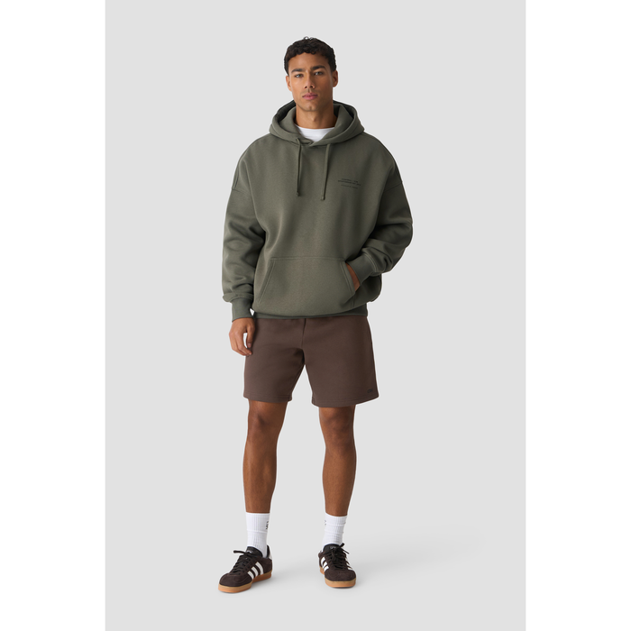 Everyday Relaxed Hoodie Gr&oslash;nn
