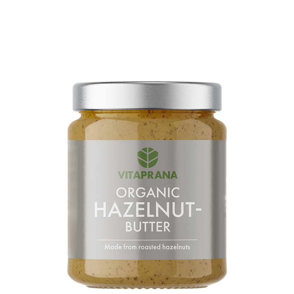 Vitaprana Økologisk Raw Hasselnøttsmør