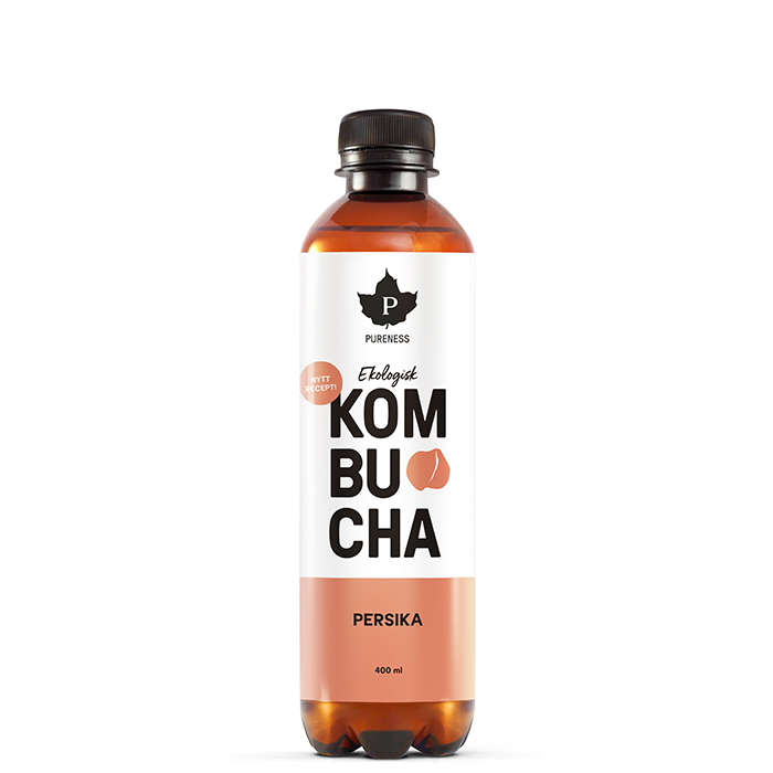 Kombucha EKO 400 ml persika