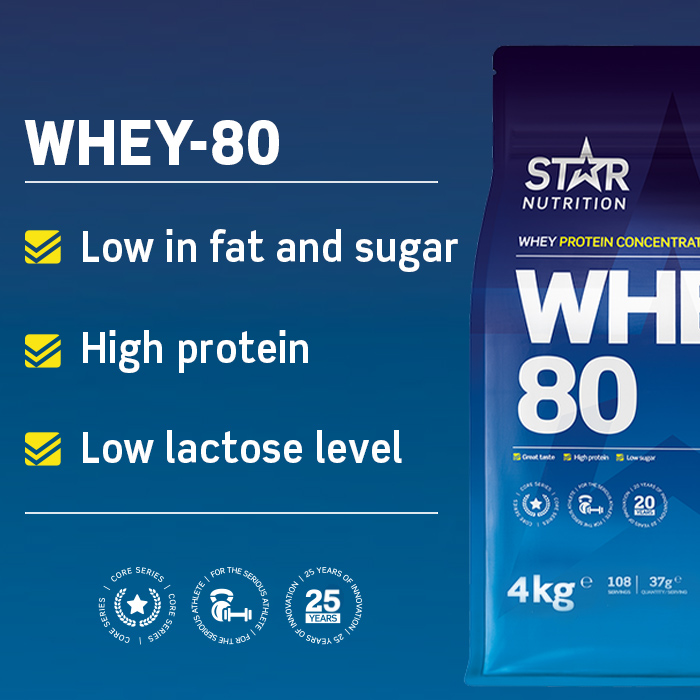 Whey-80 Myseprotein 4 kg belgian_chocolate