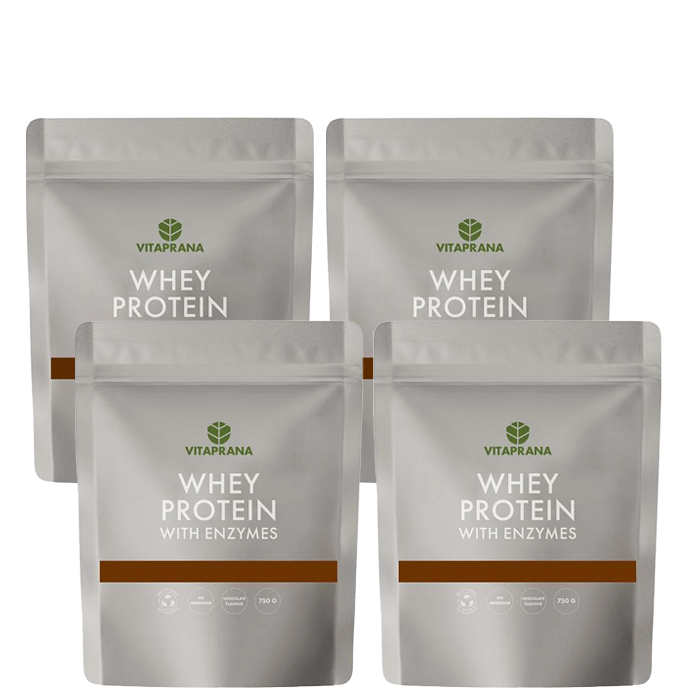 Mix&Match 4 x Myseproteinkonsentrat Grass-fed 750 g