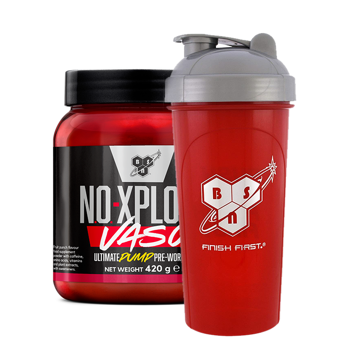 N.O.-Xplode Vaso PWO 420 g + BSN shaker 600 ml