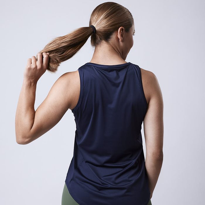Leya Singlet Bl&aring;