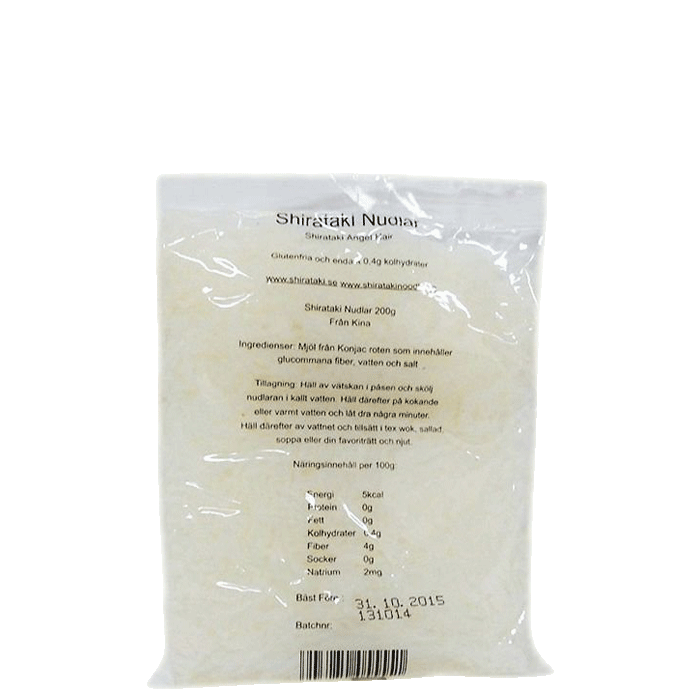 Shirataki nudler, 200 gram
