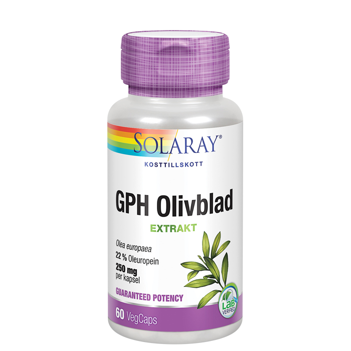 Olivblad 60 kapsler