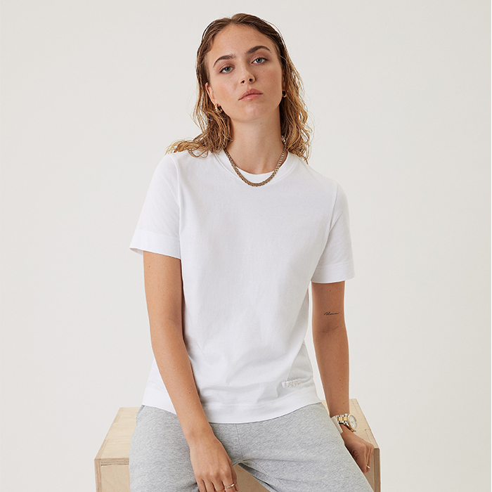 Centre T-shirt, Brilliant White