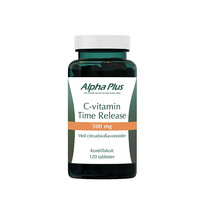 C-vitamin Time Release 500 mg 120 tabletter